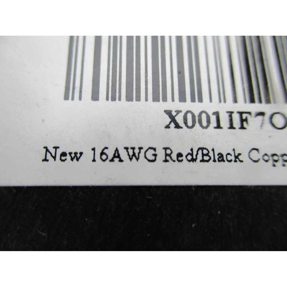 GS Power 16 awg strand PURE Copper Wire Bonded Red/Black 100ft roll-EXPRESS SHIP - Picture 4 of 6